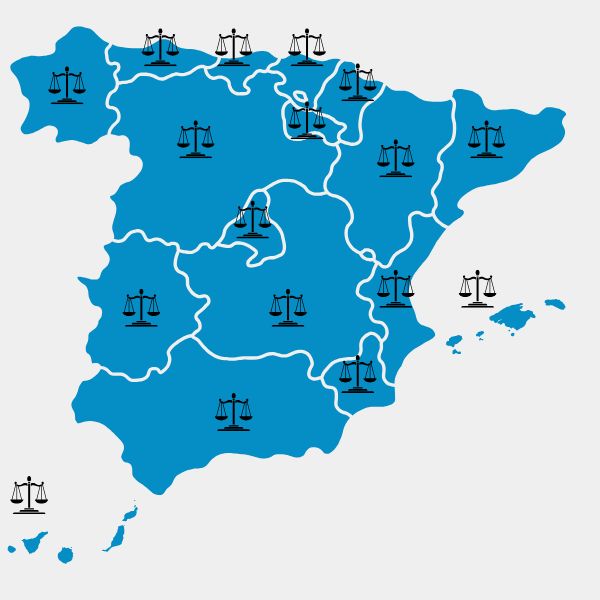 Mapa España Abogados 