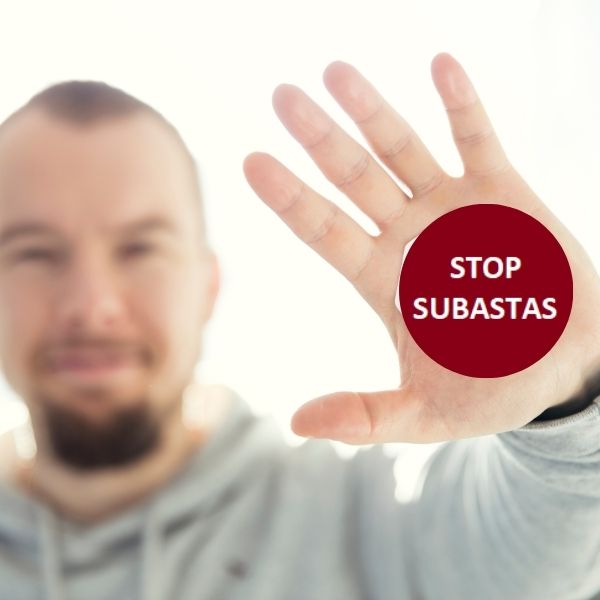 Parar subasta Hacienda