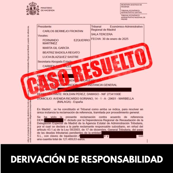 anulacion derivacion responsabilidad