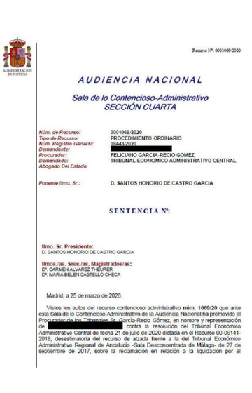 CASO DE ÉXITO- SANCIÓN DE HACIENDA ANULADAWEB DAMASO