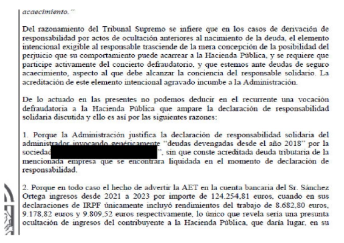 DERIVACIÓN DE RESPONSABILIDAD - Dámaso Roldán Abogados